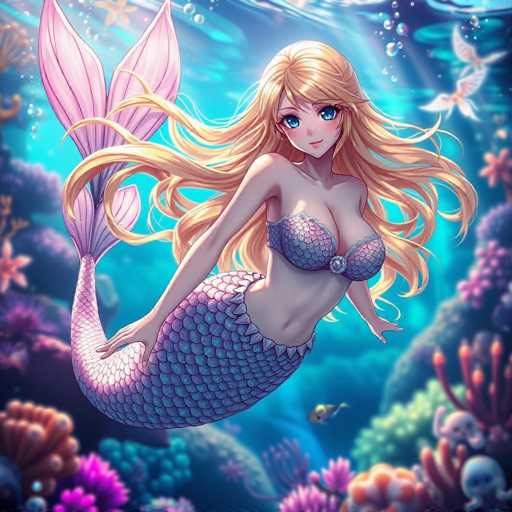 Anime mermaids