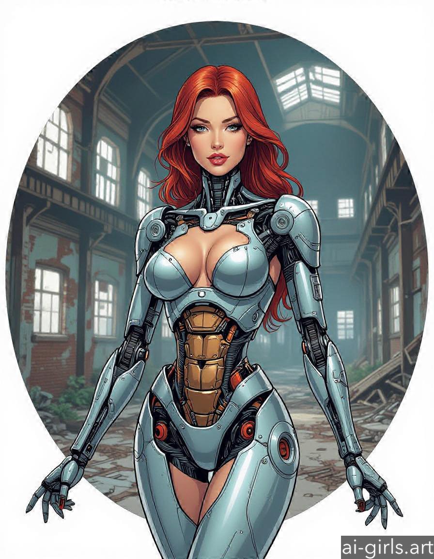 Cyborg woman