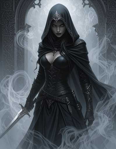 Hooded assassin