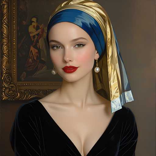Vermeer's "Girl With A Pearl Earring" revisited