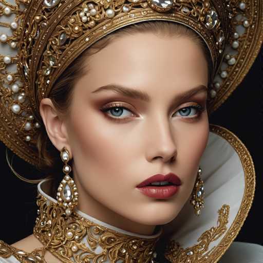 Close-up fashion portraits