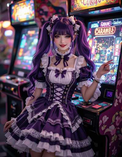 Lolita woman cosplay