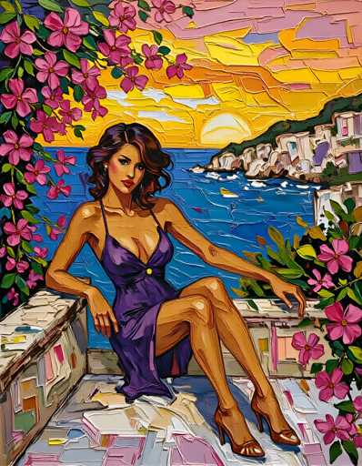 Impasto Oil Paintings