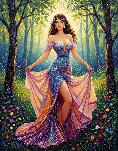 Pointillism Paintings