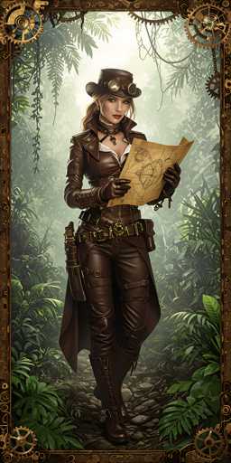 Steampunk Woman iPhone Wallpapers